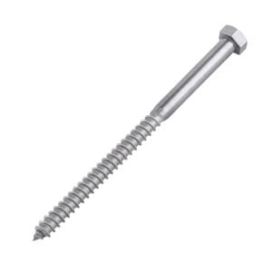 3/8in X 6in LAG SCREW for Cable Railing Systems
