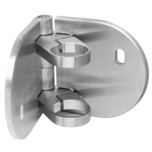 Adjustable Fascia Bracket for 2in OD Round Stainless Steel Railing System