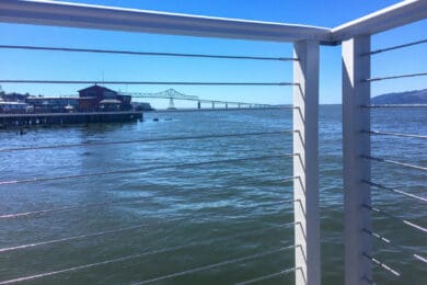 Cable Railing White Aluminum Astoria, OR (1) - retouched