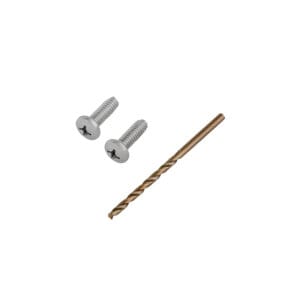 Installation Kit for Attaching Round Rail Connector to Posts