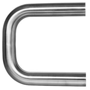 2" Round Stainless Steel End Loop - 12in.