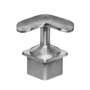 Stainless Square Corner Radius Post Cap