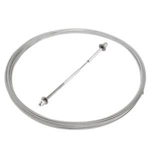 10ft. Stainless Steel Cable and End Fittings