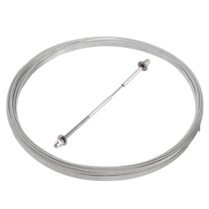 30ft. Stainless Steel Cable and End Fittings