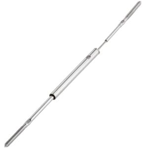 FINELINE™ LAG ASSEMBLY FOR CABLE DECK RAILING SYSTEMS