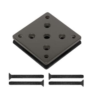 Base Plate Assembly for Aluminum Deck Mount Posts