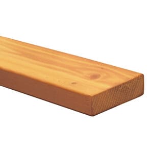Western Red Cedar Top Rail - 2x6 Tight Knot Grain