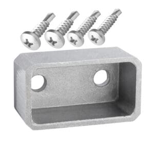 Mounting Bracket & Screws for Aluminum Post-to-Post Rail