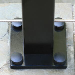 DECORATIVE DOMED SCREW COVER FOR 3/8in LAG SCREW AS USED ON CABLE DECK RAILING SYSTEMS