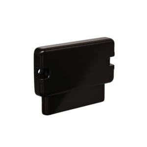 RECTANGULAR TOP RAIL END FOR CABLE RAILING SYSTEMS