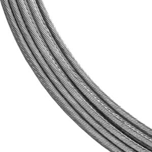 Stainless Steel Cable for Cable Railing Systems - 1x19