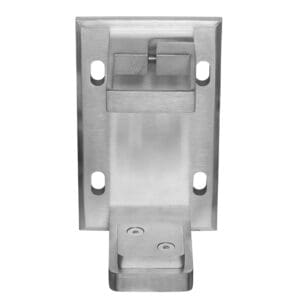 Stainless Steel Square Fascia Mount Post Bracket