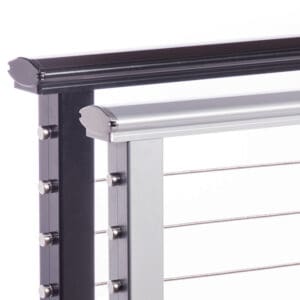 Aluminum Shaped Top Rail & Components