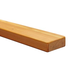 Western Red Cedar Top Rail - 2x4 Tight Knot Grain