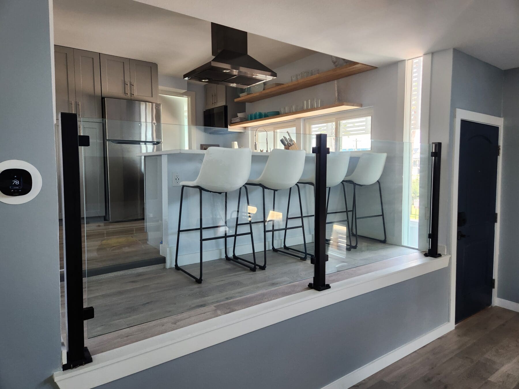 How Glass Railings Make Small Spaces Feel Bigger in Darker Months ...