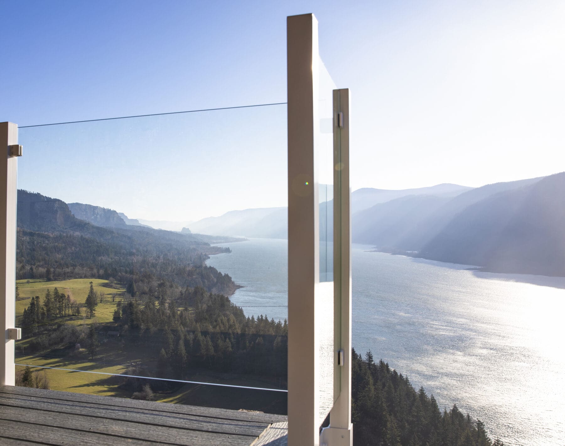 Reflective Railing Glass Railing Systems That Reduce Your Install Time | Stainless Cable ...