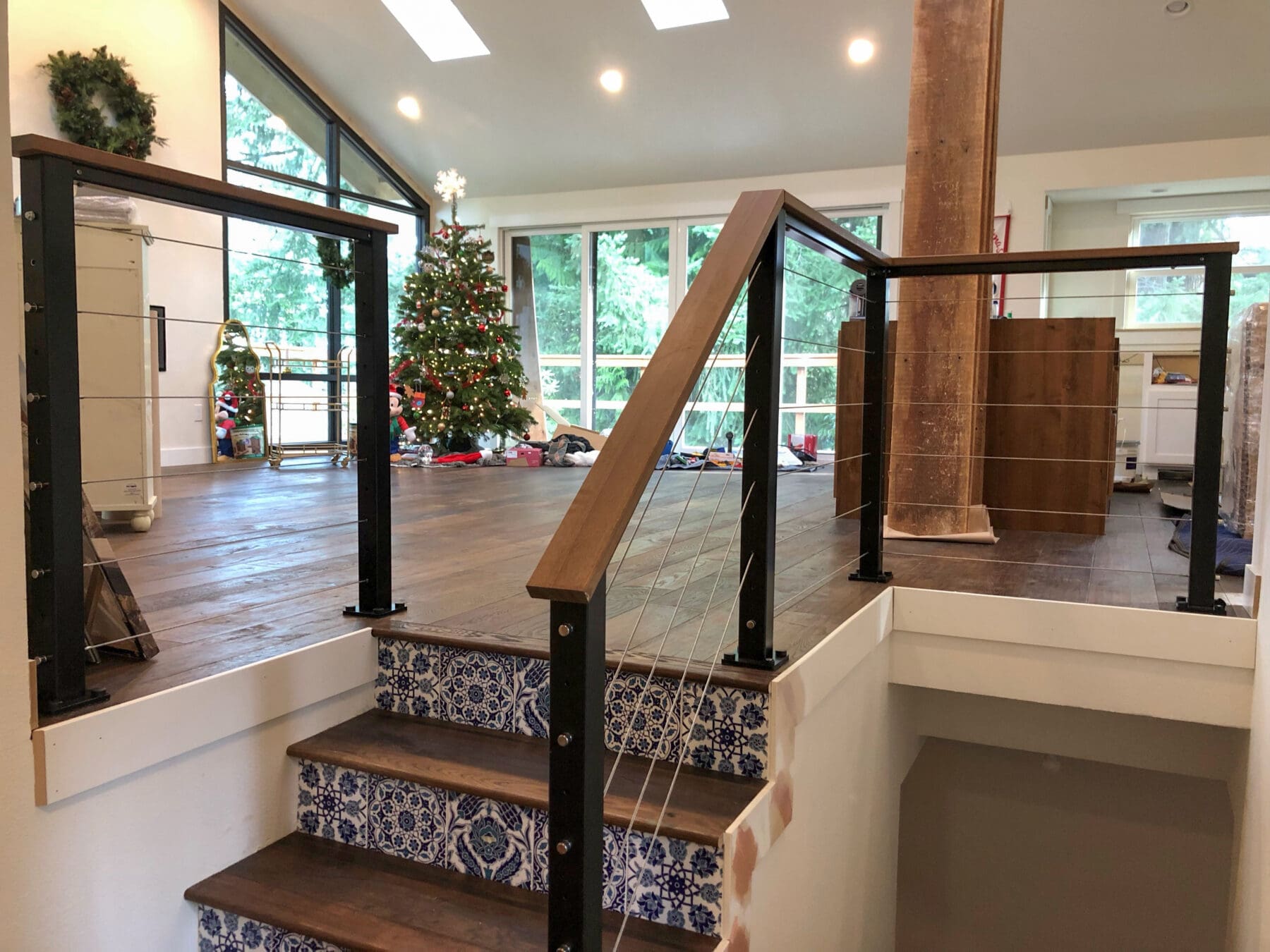 Image result for Holiday Décor That Complements Modern Railings | Stainless Cable & Railing™