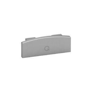 Easy Alu Top Rail End Cap — glass railing rail or fitting