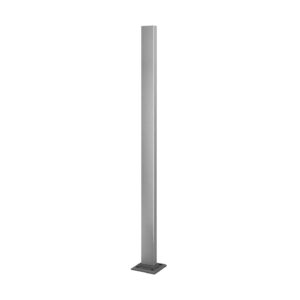 60x30 Square Line Post - Deck Mount — glass railing post or mount component