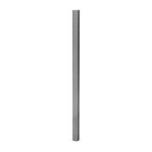 40x40 Square Line Post - Fascia Mount — glass railing post or mount component