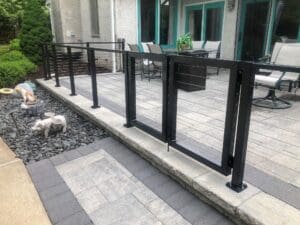 Black Aluminum Cable Railing - Newark, DE