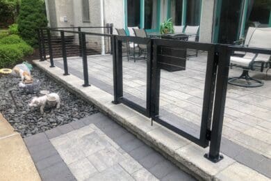 Black Aluminum Cable Railing - Newark, DE