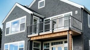 Bronze Aluminum Picket Railing – Beaverton, OR