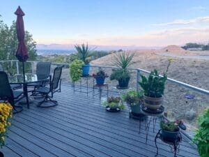 Silver Solid Glass Railing – Grand Junction, CO