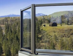 Bronze Element Glass Railing – The Dalles, OR