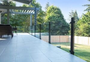 Black Vision Glass Railing – Portland, OR