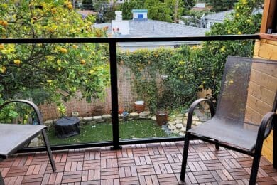 Black Element Glass Railing – Oakland, CA