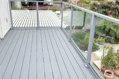Silver Element Glass Railing – San Clemente, CA