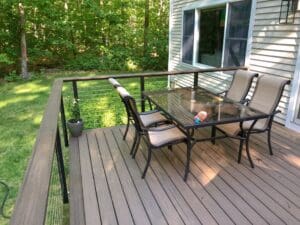 Black Aluminum Cable Railing – Old Lyme, CT