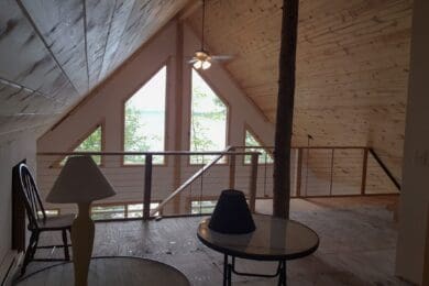 Wood Cable Railing – Maplewood, MN