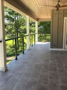 Black Aluminum Cable Railing – Ocean Springs, MS