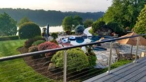 Stainless Round Cable Railing – New City, NY