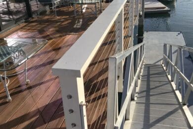 Wood Cable Railing – Pt. Richmond, CA