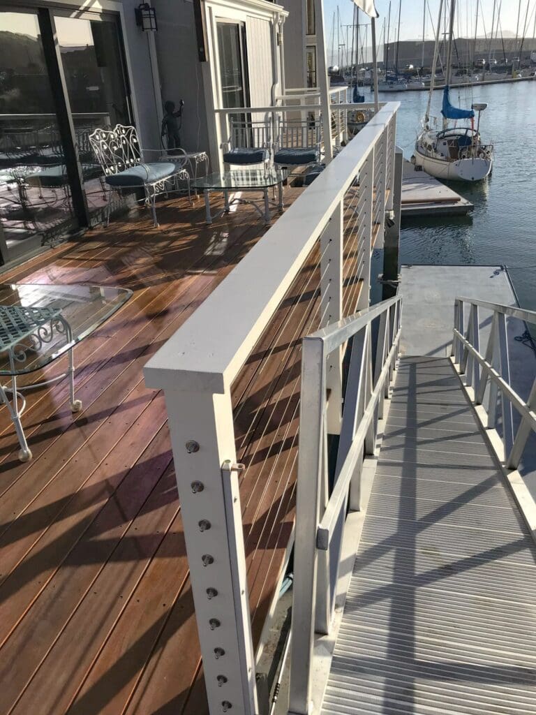 Prime Source Cable Railing Wood Cable Railing – Pt. Richmond, CA | Stainless Cable & Railing™