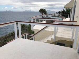 Wood Cable Railing – Saint Thomas, VI