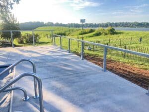 Natural Aluminum Cable Railing – Topeka, KS