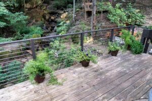 Bronze Aluminum Cable Railing – Vestavia, AL
