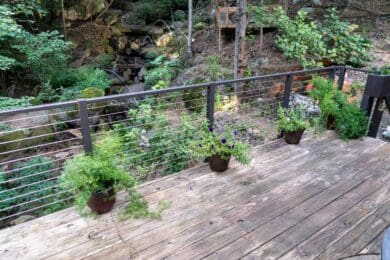 Bronze Aluminum Cable Railing – Vestavia, AL