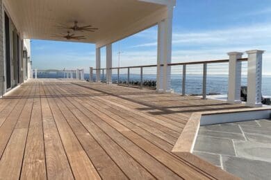 Natural Aluminum Cable Railing – West Islip, NY
